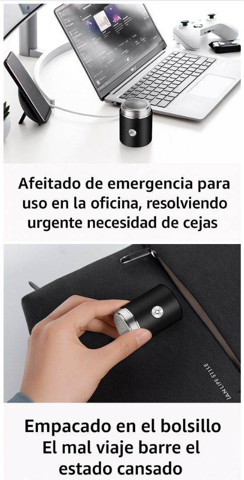 Afeitadora portátil de gama alta con batería de larga duración